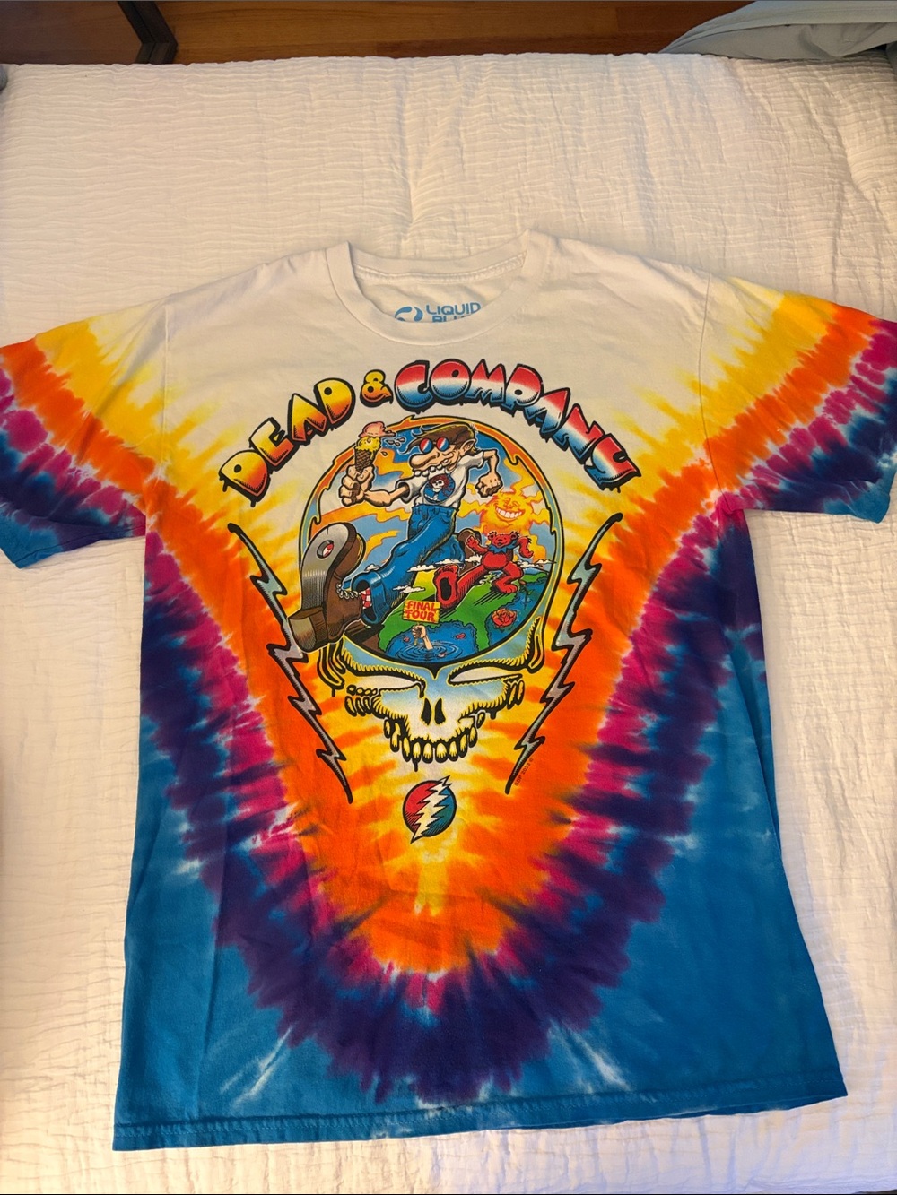 Official Dead & Co 2023 Final Tour Tee—medium. Worn twice. Very gently used